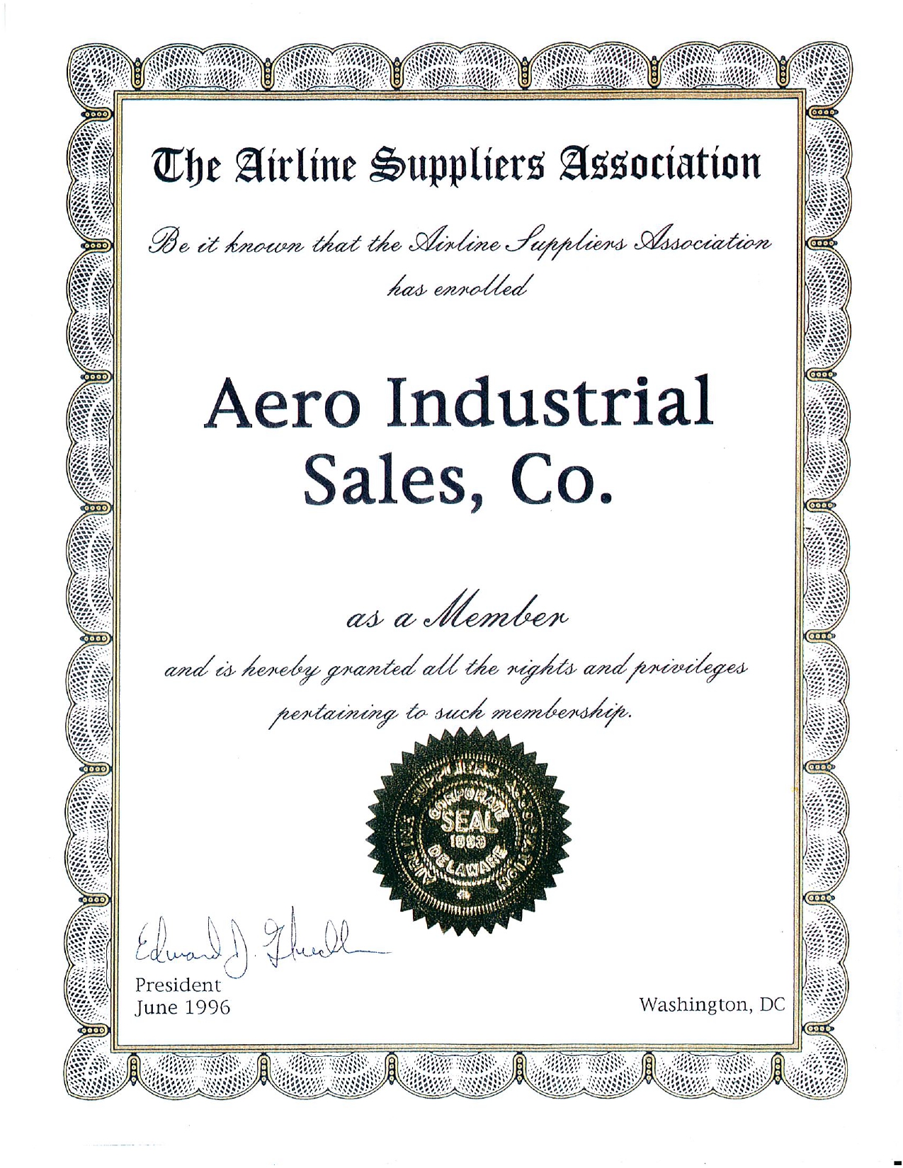 The Airlines Suppliers Association